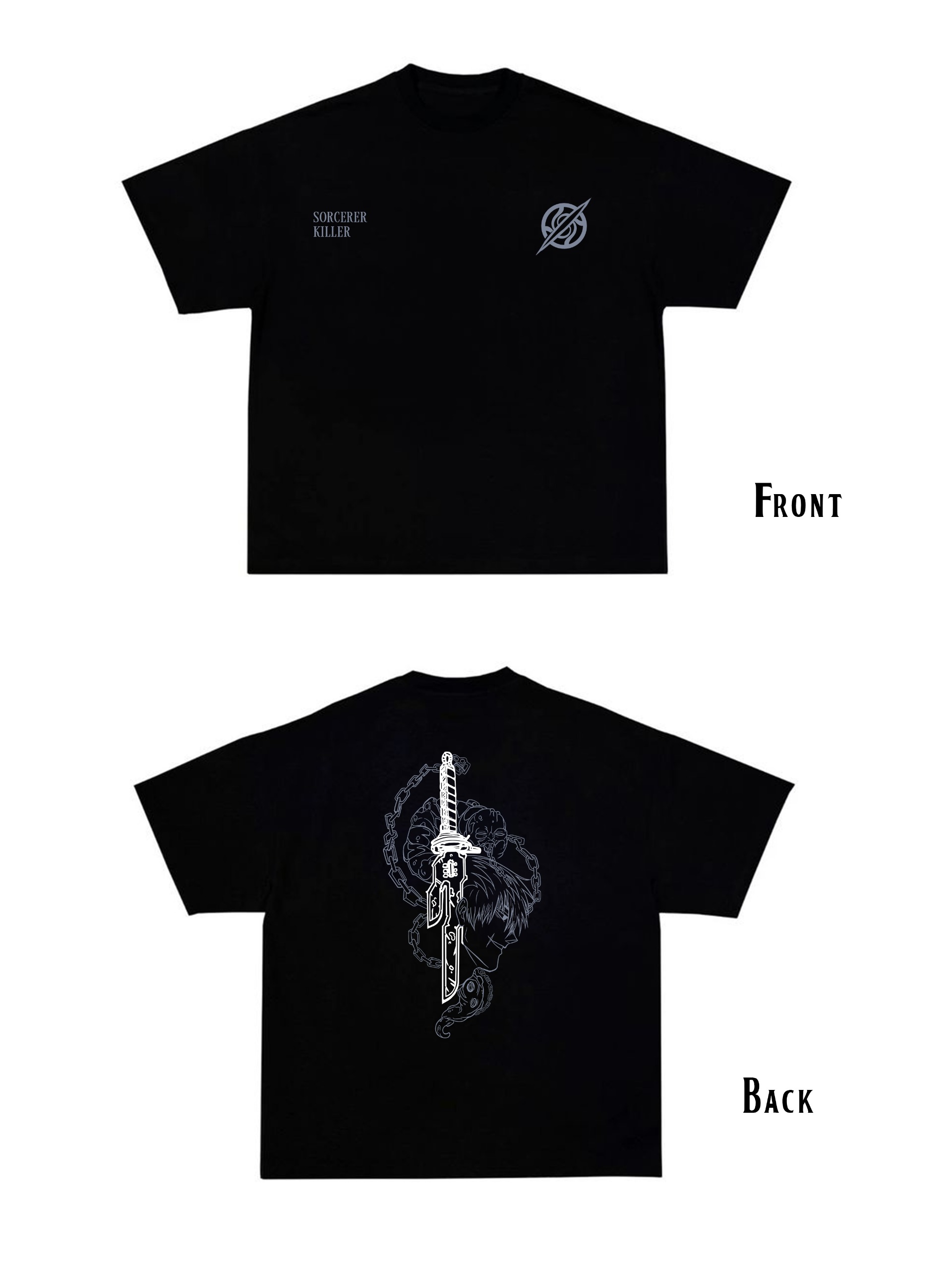 T-Shirt Toji Fushiguro - Sorcerer Killer